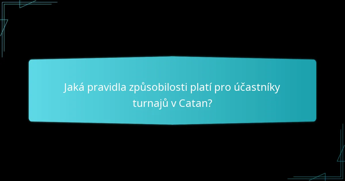 Jak mohou organizátoři turnajů zajistit férovou hru?