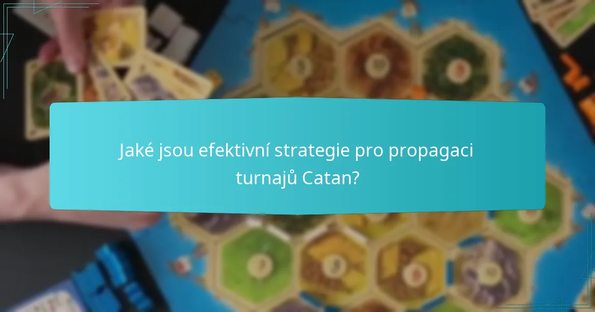 Jak se mohou hráči registrovat na turnaje Catan?