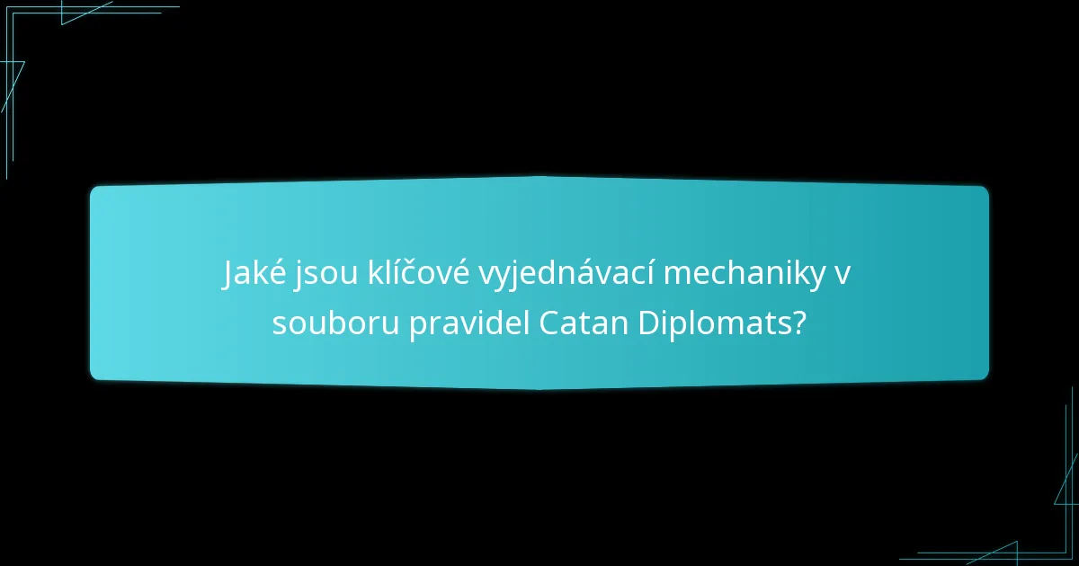 Jaký je celkový dopad pravidel Catan Diplomats na hru?